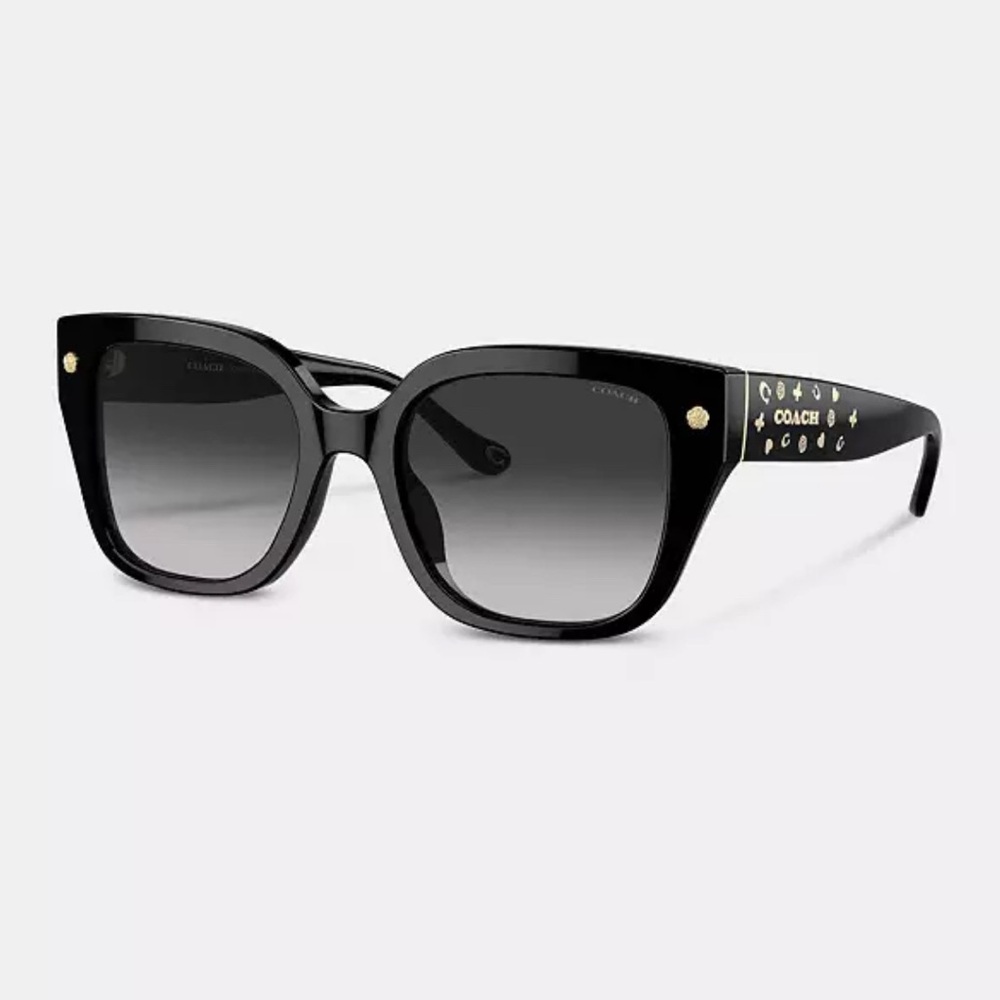 Coach Charms Oversized Square Sunglasses,nwt !